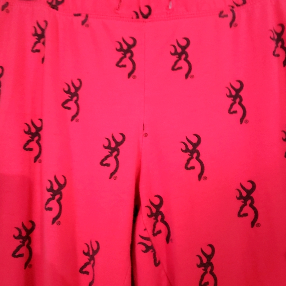 Women's Browning Pajama Pants Size Small - Picture 2 of 3